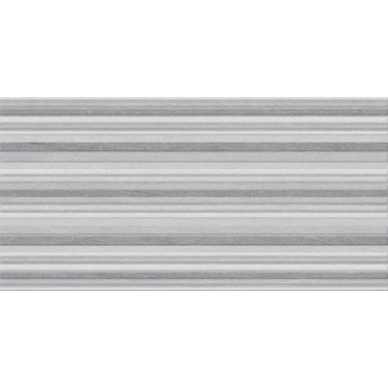 AYRONA LINES 25x50 γκρι ματ πλακάκι τοίχου με γραμμές metal/oxide